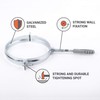 Pack of 4 Metal Pipe Brackets Clips Clamps for Pipes