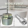 CUQFVAT 1.5'' Tub Drain Extractor Remove the 1.5-inch Old Broken,