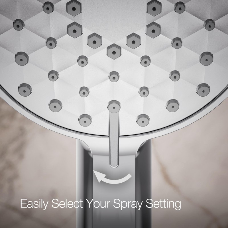 Kohler 72414-Y-CP Awaken® G90 Three-function handshower, 2.5 gpm, Polished Chrome