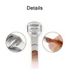 Stainless Steel Callus Remover with Wood Effect with 10 Replacement