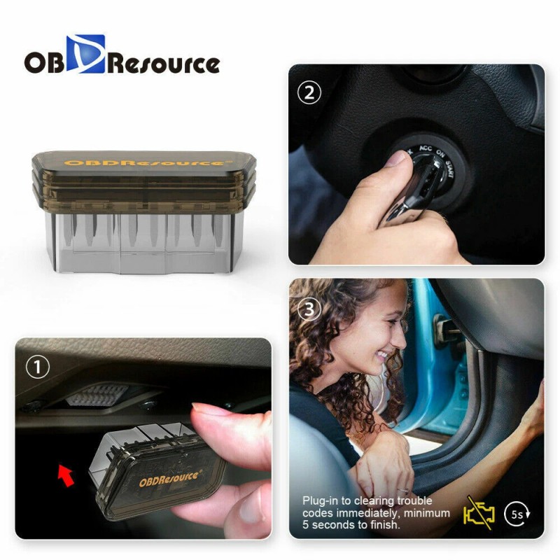 OBDResource Auto Car Code Clearer Turn-Off Check Engine Light Erase