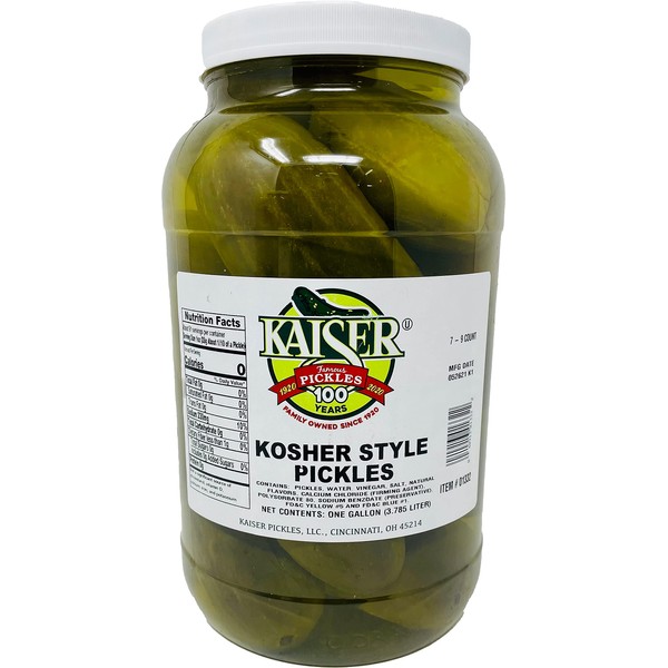 Kaiser Kosher Pickles - Gallon Jar