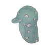 Sterntaler Girls' Peaked Cap Neck Rainbow Swimming Hat, Stone Green,