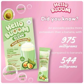 Hello Bloom GLEAM Milky Avocado, 10 Sachets