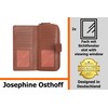 Josephine Osthoff Bremen Compact Genuine Leather Wallet with RFID Protection,