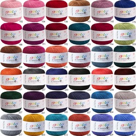 golo Crochet Thread Size 20 Yarn for Hand Knitting Tatting Yarn 203