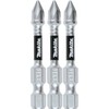 Makita E-00767 Impact XPS™ #1 Phillips 2" Power Bit, 3/pk