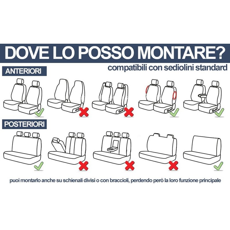 Auto Accessori Lupex - Seat Covers Model Soft Universal Car