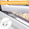 Window Restrictors for Upvc,2 Pairs Window Locks Child Safety, Window