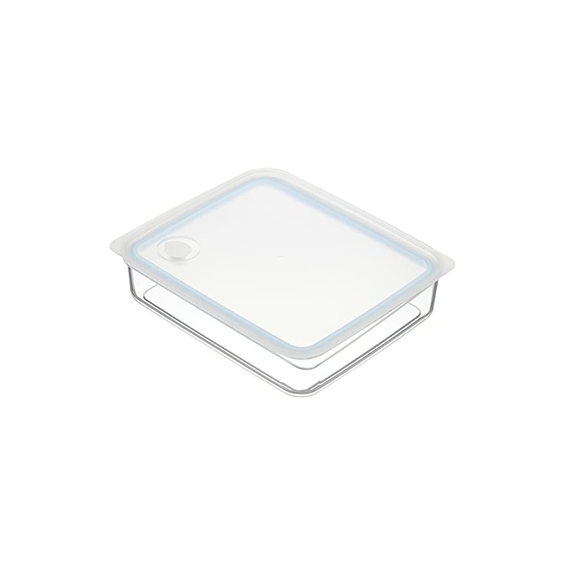 Pearl Metal HB-2629 Easy Clean Shallow Type Airtight Storage Container,