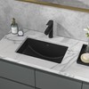 Sarlai Undermount Bathroom Sink - 21 x 15 inch Rectangular