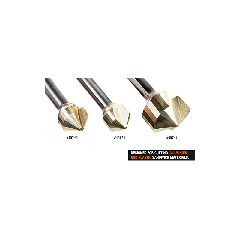 Amana Tool - 45745 Carbide V-Groove 90 Deg. Folding For