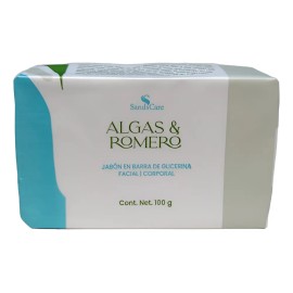Jabon Dermolimpiador Algas Y Romero
