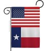 States US Texas Garden Flag Regional USA American Territories Republic