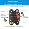 wohhom WOHHOM 300Amp Circuit Breaker Manual Reset Fuse holder, 30A-300A