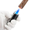 Cigar Torch Lighters Triple Jet Butane Refillable Lighter with Punch