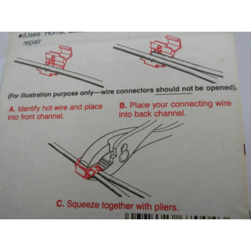 Dorman Help Self-Splicing Wire Terminal Electrical Cable Quick Splice Pack