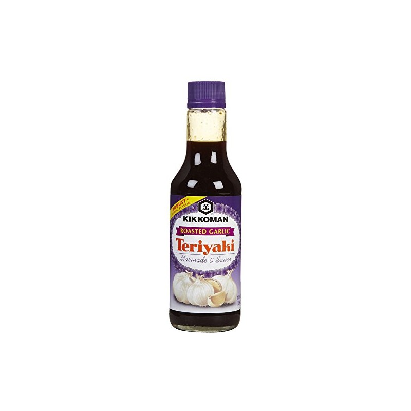 Kikkoman Roasted Garlic Teriyaki Marinade & Sauce - 10 oz