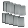 Chabrias Ltd Pack of 10 Plastic Rectangle Tip Trays -