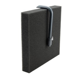 Aquarium Hamburg Matten Bio Air filter Fish Shrimp Tank Pond Biochemical Poret Polyether Sponge Pad Internal Foam Uplift filter 31x30x5 cm (Black, PPI 30 Medium)