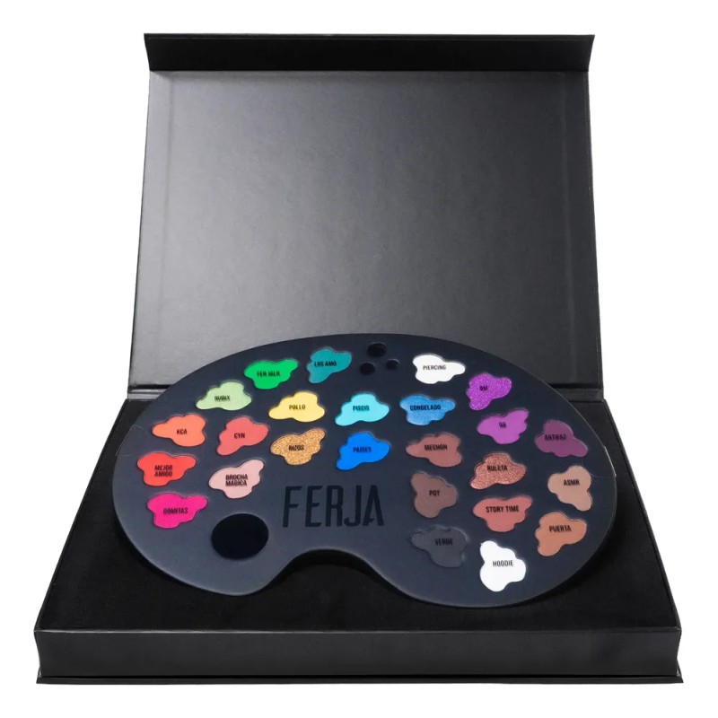 Godette By Ferja Paleta Sombras Ojos Profesional 25 Colores