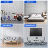 12 Pack Acoustic Panels with Self Adhesive, 12" X 12"