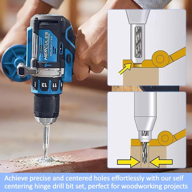 Hinge Drill Bit Self Centring,Hex Shank Hinge Drill Bit Guide