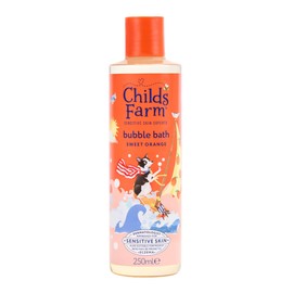 Childs Farm Kids Bubble Bath, Sweet Orange | Gently Cleanses & Soothes | Suitable for Dry, Sensitive & Eczema-Prone Skin, 250ml