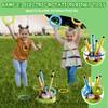 Powza 5 in 1 Musical Jump Toys, Toss Ring Game
