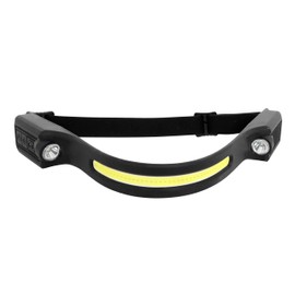 Work it by Millarco® Lampada Frontale LED Ricaricabile 1200 mAh | Sensore di Movimento | Fascia Regolabile | IPX4 Impermeabile