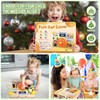 Grarain Toddler Toys Montessori Busy Board for 1+ Year Old