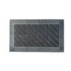 BOVEU Heavy-Duty Outdoor Door Mat Shoe Brush Scraper– Modular Interlocking