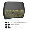 Mini Wireless Keyboard,D8 Mini Keyboard with Touchpad,Colorful Backlit Small Wireless