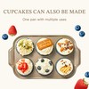 LCKitchen 2-Pack Silicone Foldable Baking Pans With Metal Reinforced Frame