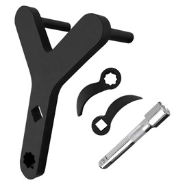 AWL Brothers 1/2" Suspension Control Arm Prying Tool Kit - Bushing Removal Tool & Pry Bar Adapter for Front-Wheel Drive Vehicles - Heavy Duty Suspension Repair Tool for Control Arm & Bushings