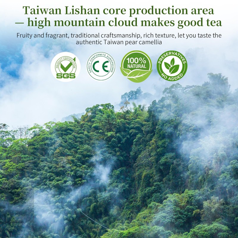 XIXICHA Lishan Oolong Tea Taiwan High Mountain Tea Oolong Tea