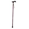 Shima Seisakusho Folding Compact Stick F Floral Red