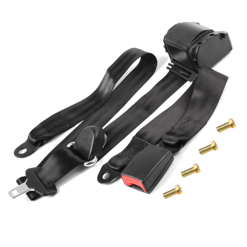 MGT 3.6M 3 Point Retractable Adjustable Car Seat Belt For