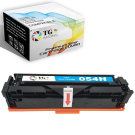 TG Imaging (1-Pack) Compatible Replacement for 054H Cyan Toner Cartridge 054C 054HC (1xCyan) Replacement for use in Color ImageCLASS LBP620C LBF622Cdw MF640C MF641Cw Laser Printer (1xCyan)