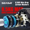Carrete de pesca de lanzamiento SEASIR DCAST DC, con control