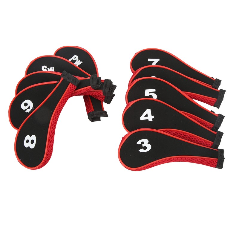 10Pcs Golf Club Head Cover Neoprene Golf Head Cover for