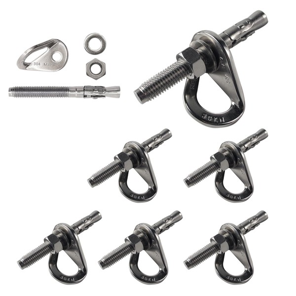 304 Stainless Steel Climbing Bolt Kit, Heavy-Duty Climbing Hanger 1/2"-for