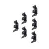 6PCS Front Headlight Trim Clips Compatible with Mini Cooper R55