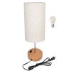 Touch Control Table Lamp Metal and Cloth USB Charging Three