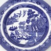 Darthome Set of 6 Blue Willow Dinner Plates 27cm Blue