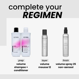 Kenra Professional Kenra Volume Spray Non Aerosol 25 | Super Hold Finishing Spray | High Humidity Resistance | Flake-Free and Fast-Drying | All Hair Types | 10.1 fl. oz