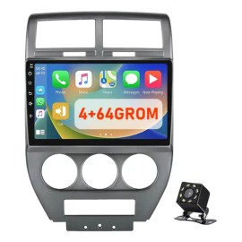 Auto Estéreo Jeep Compass Patriot 2007 2008 Carplay 64gb