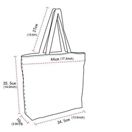 ICOLOR Reusable Grocery Bags Hand Bags Totes, Foldable Handbags Grocery Tote Beach Bag Shopping Bags Zipper Bags for Women Men Girls, Washable, Durable and Lightweight (GWB-24)