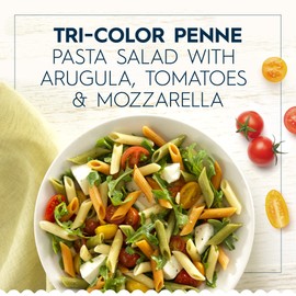 Barilla Tri-Color Penne Pasta, 12 oz. Box (Pack of 16) - Non-GMO, Made with Durum Wheat Semolina - Kosher Certified