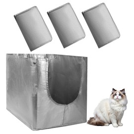 Liner F Compatible with Mod*kat Flip Litter Box,Reusable Flip-top Litter Box Liners F-Type,18.5 x 13.5 x 14H in (3 Pack)